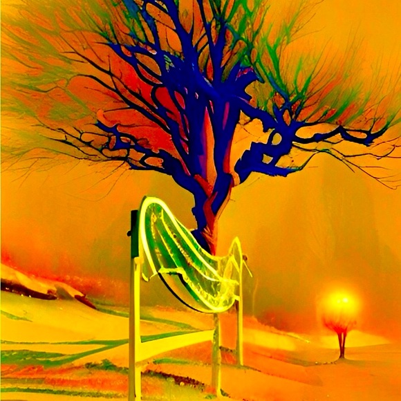 SET OF 8 Original Art Prints Designed from My Own Photography, Signed and Dated - Picture 5 of 8